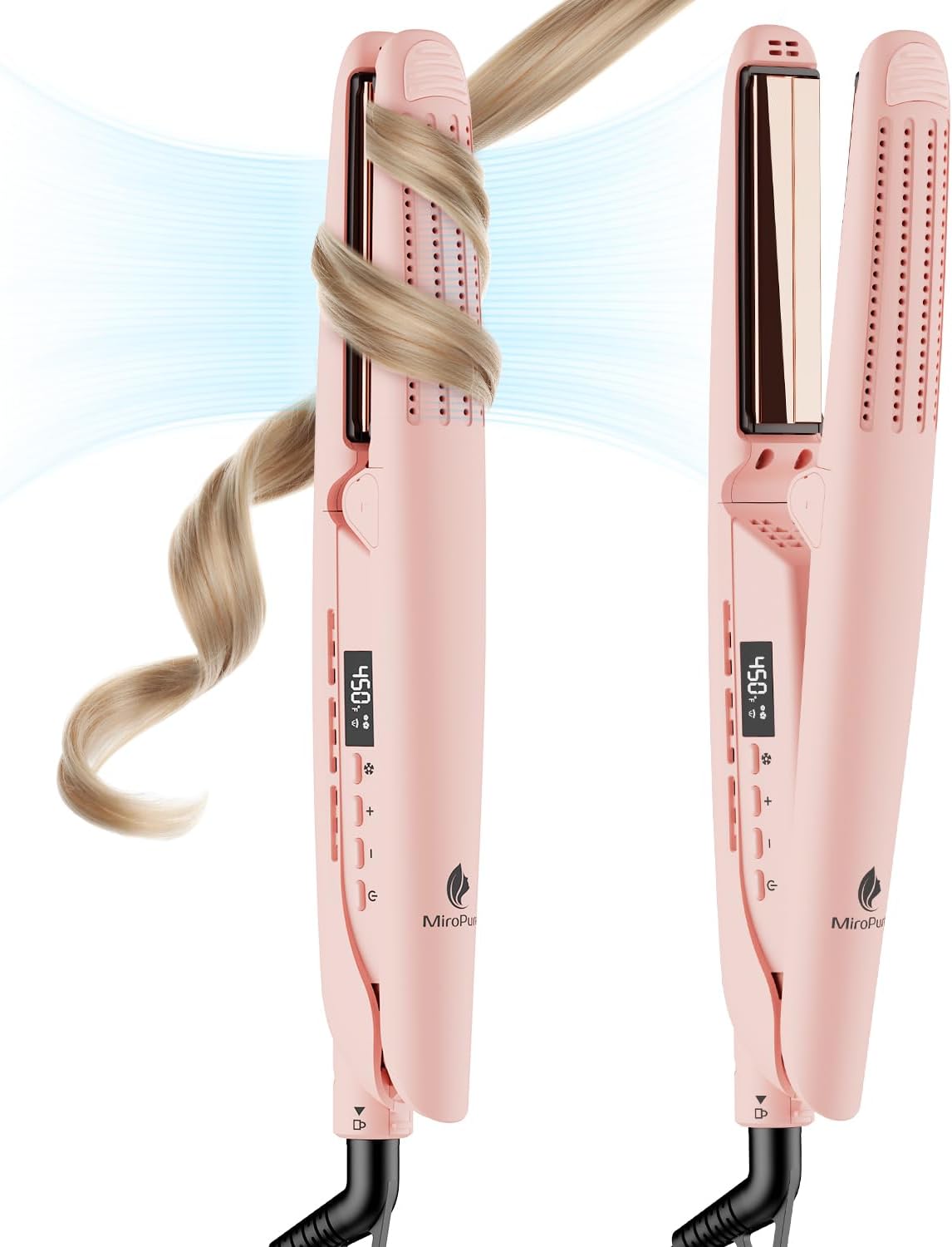 MiroPure 360° Airflow Styler Curling Iron Review: Can It Curl and Straighten Like a Pro?